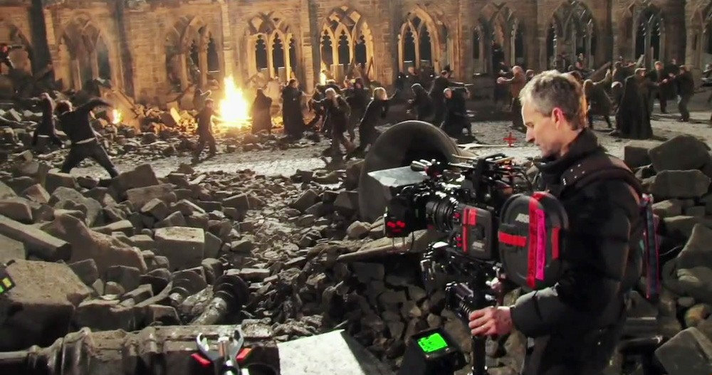 New Harry Potter and the Deathly Hallows Behind the Scenes Images