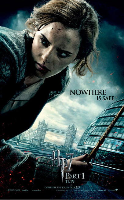 harry potter 7 part 1 poster. Harry Potter 7 Poster Hermione