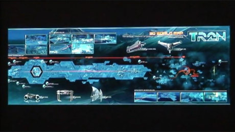 World  on Tron Legacy 3d World Map