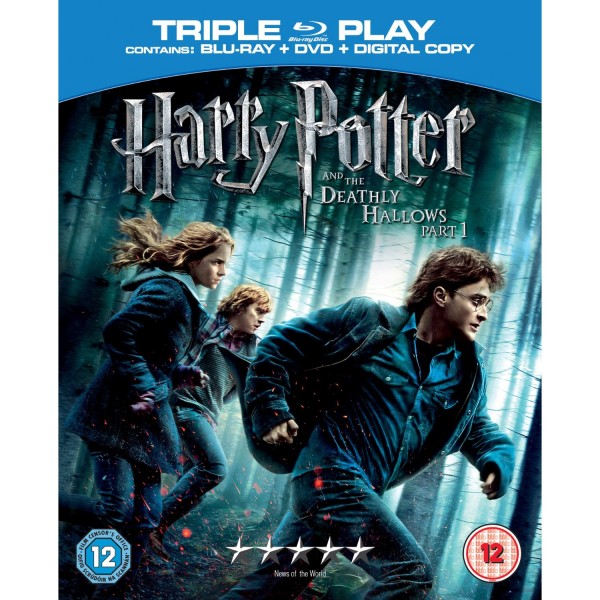 harry potter and the deathly hallows part 1 blu ray cover. News is that the Blu-ray is