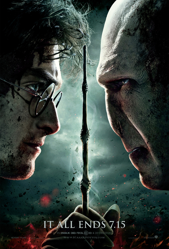 harry potter and the deathly hallows part 2 poster. Here#39;s the poster Potter-fans,