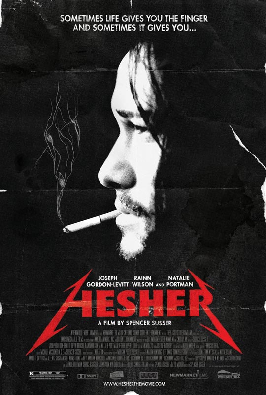 Apple have just debuted the brand new trailer and poster for Hesher 