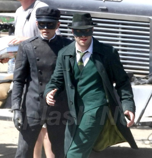 Green Hornet Splash News seem to be the new source of all things 